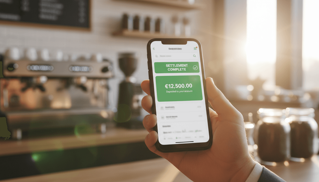 Fast Settlement - Next business day deposits